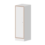 qickly® Schrank. 3 OH, Tür links mit Schloss, B/H/T: 36x110,5x42,6 cm 